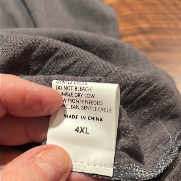 Gray Fish Print Blouse New Never Worn. - Picture 2 of 4